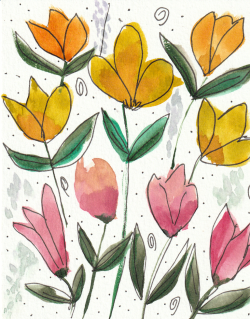 Watercolour Flowers Watercolour Flowers