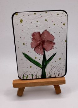 Pink Flower ATC Pink Flower ATC