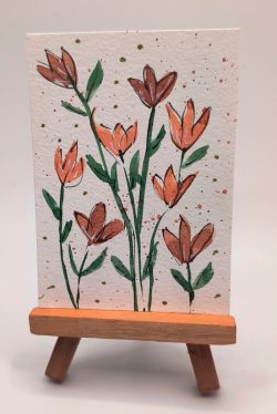 Orange Flower ATC Orange Flower ATC